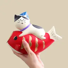 新年の招財猫 大型デスクトップ装飾【可愛らしいデザイン・ギフト用】