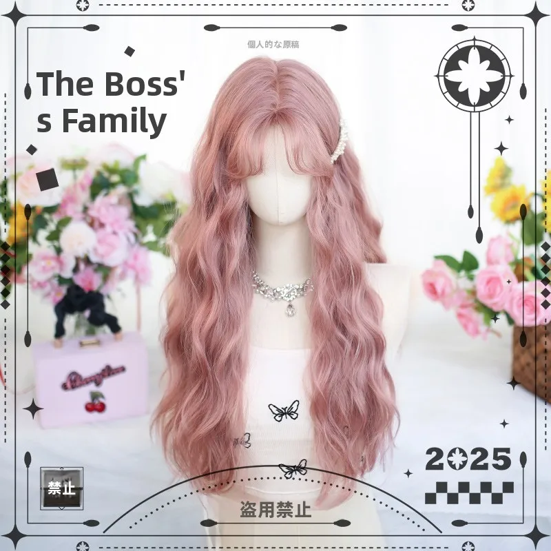 ロングヘアスタイル 前髪あり で若々しさを保つには？ロリータ風カールウィッグがおすすめの理由