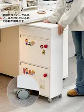 オフィス用 移動可能な収納キャビネット【階層式・引き出し付き・防塵】