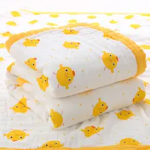 6層バブルガーゼコットンブランケット【夏用・大サイズ・150×200cm】