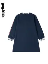アメリカン学院風子供用ワンピース【春夏・カラーコントラスト・女児用】