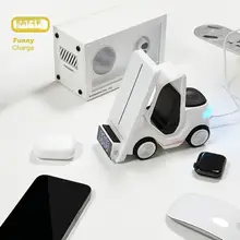 デザイン性抜群のワイヤレス充電器【男性向け・オフィスデスク装飾】