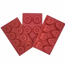 シリコン製ミニドーナツ型【大小2種・カジュアルベーカリー用品】