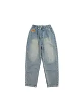 男の子用 デニムパンツ【春秋用・ルーズフィット・復古スタイル・テーパード】