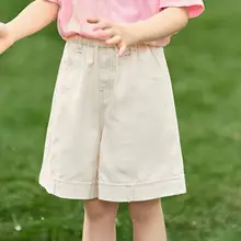 レディースカジュアルデニムショートパンツ【ゆったりフィット・快適な柔らかさ・夏用】