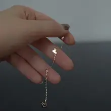 MINIハートブレスレット【１８Kゴールド・シンプルデザイン・女性向け】