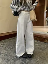 アメリカンヴィンテージ風のゆったりとしたストレートパンツ【ハイウエスト・通勤・カジュアル】