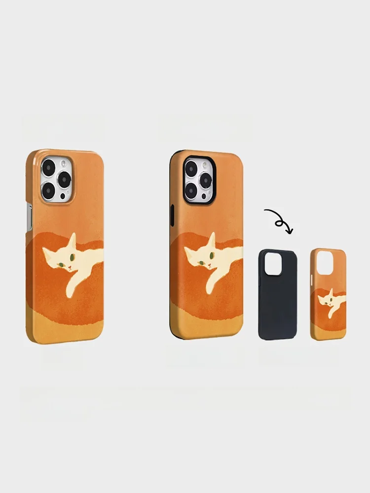 可愛い猫デザインのiPhoneケースは温かみとデザインのバランスを実現