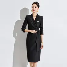 上品な印象！女性用スーツコーディネート【スカート・ジャケット・通勤用】（セットアップ対応）