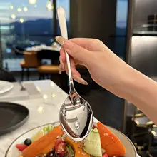 贅沢感漂う 西洋料理用スプーン【メインスプーン・スープスプーン・多機能】