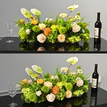 会議室用長テーブル装飾用造花【ホテルやレストラン向け・テーブル装飾】