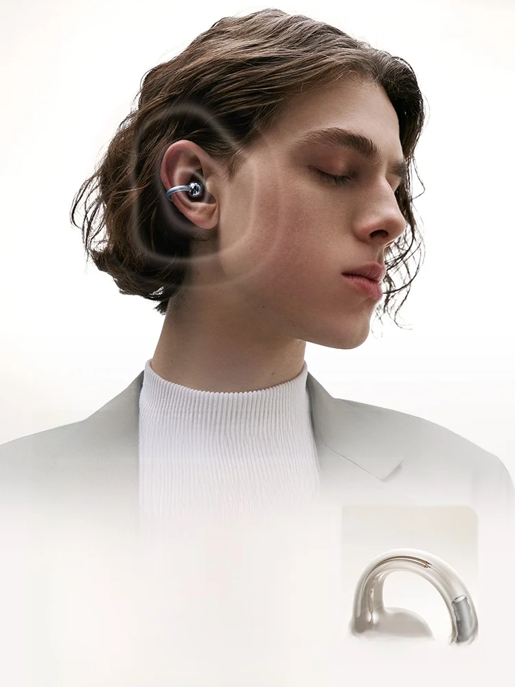 Bluetoothワイヤレスイヤホン S8S AI：ノイズキャンセリング機能付きの運動用オープンタイプモデル
