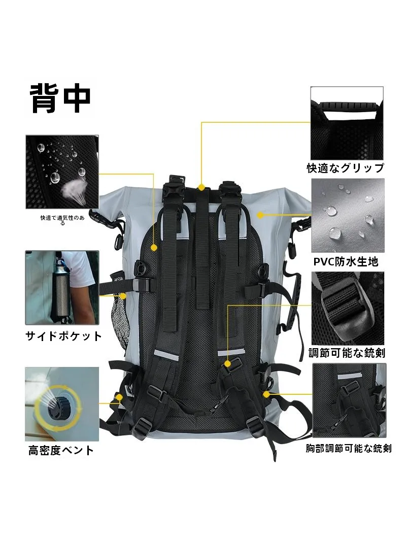 キャンプ道具を節約調達｜実際に使ってみた結果 - 40リットル防水リュックサックの実用性評価