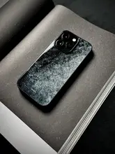 新中式デザインのiPhone用全包型ケース【滑り止め・ガラス素材】