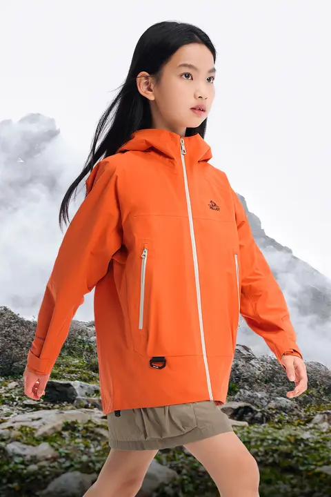 pelliot 子供用アウトドアハードシェルジャacket【防風・防雨・登山用】