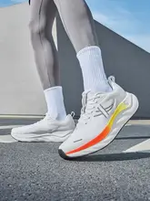 Xtep ランニングシューズ メンズ レディース 衝撃吸収 反発性 ソフトソール 軽量 ジョギング スポーツ 春