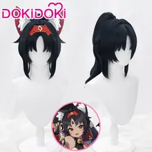 コスプレ用ウィッグ【単馬尾・獣耳付き・猫宮又奈風】