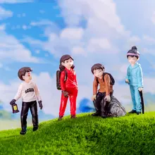 マイクロランドスケープクリエイティブバックパッククライマー 装飾品