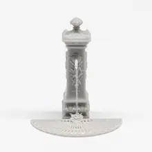 欧風飲水器の3Dプリントキット【華やかなデザイン・組み立て式 】