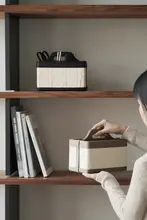 収納ボックス リモコン リビングに最適 多機能 創造的デザイン