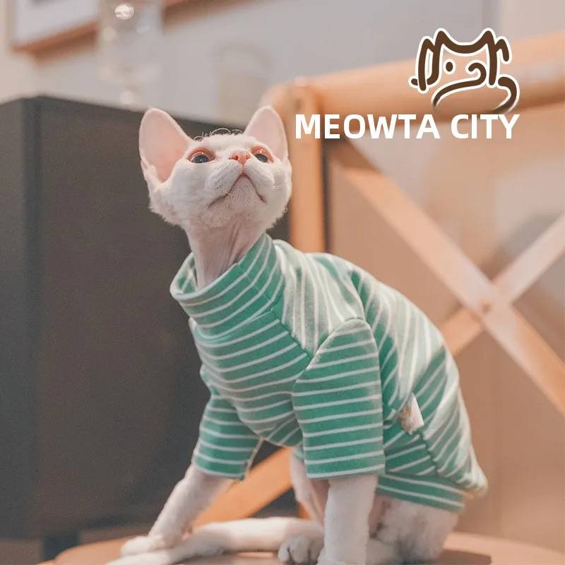冬用コットンダウンシャツは無毛猫の寒さ対策に最適か？