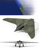 飛行機模型【HO229 戦闘爆撃機・プラモデル・組み立てキット】
