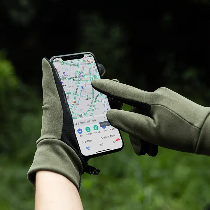 Naturehike スマートタッチ 男性用防滑スポーツグローブ【アウトドア・登山・サイクリング・全指】