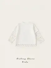 女の子用 長袖Tシャツ【夏用・薄手・おしゃれ】（セットアップ対応）
