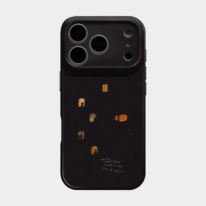 アートデザインのiPhone専用ケース【シンプルで独特なスタイル・高級感あり】