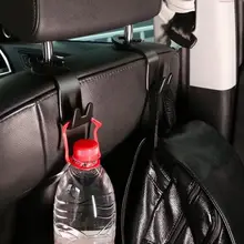車内収納用フック4個セット【ヘッドレスト・シートバックスペースを有効活用】