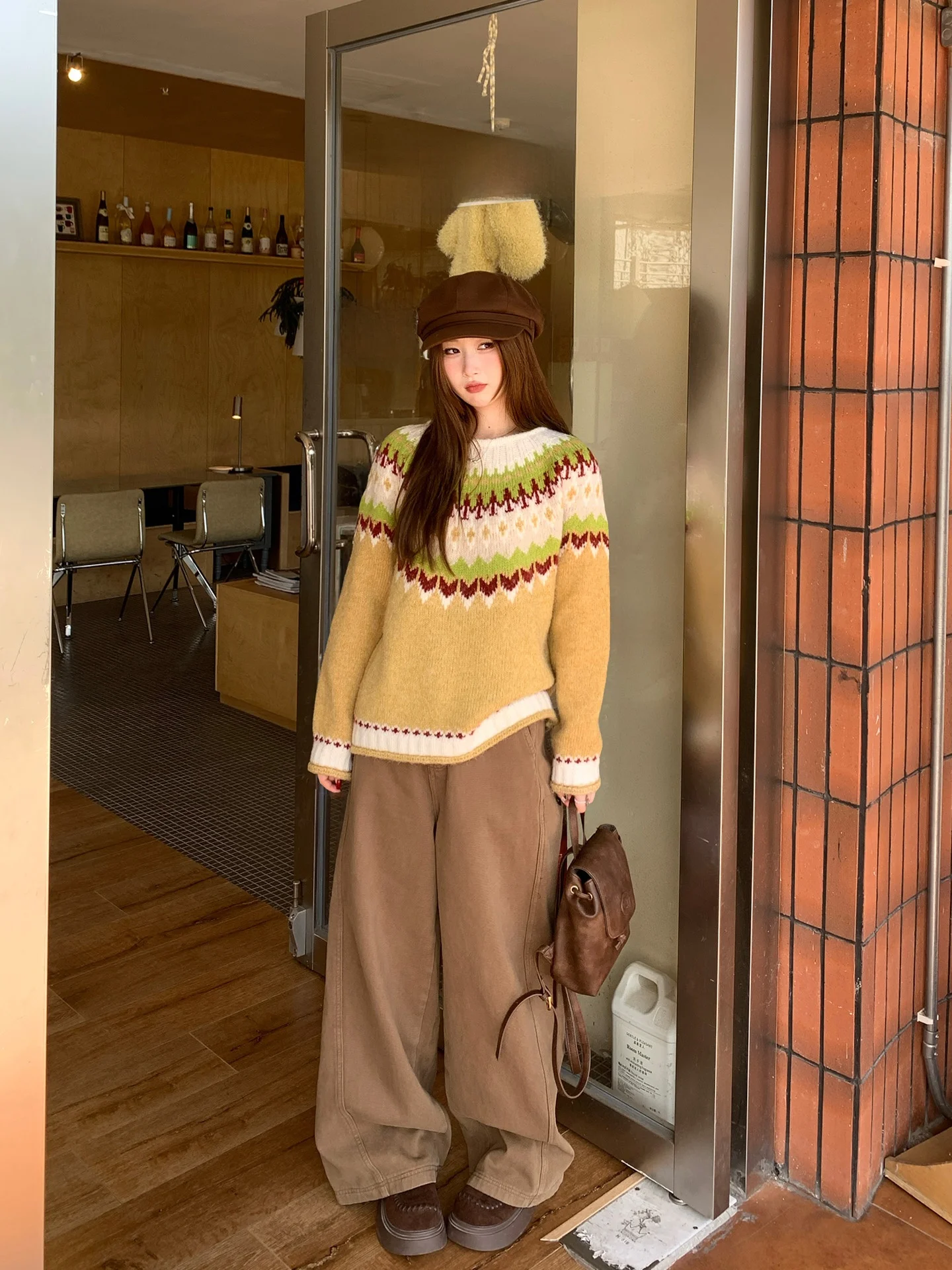 冬のロングシャツコーデで迷うなら、これ1着で解決できる？