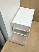 デスク用プラスチック製引き出し収納ボックス【幅18cm・幅27cm】