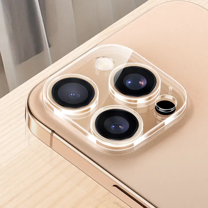 iPhone 16 Pro対応 カメラ保護フィルム【全包型・15 Pro Max・14 Plus用】