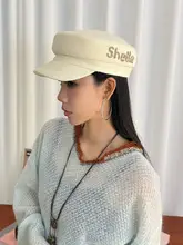 秋冬用のファッション八角形キャップ【極上の柔らかさ】