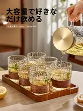 美しいデザインのガラスカップ【大容量・断熱・クラシックスタイル】