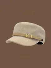 レトロなウールフェルト平頂馬術帽【秋冬用・アーティスティック・カジュアル】