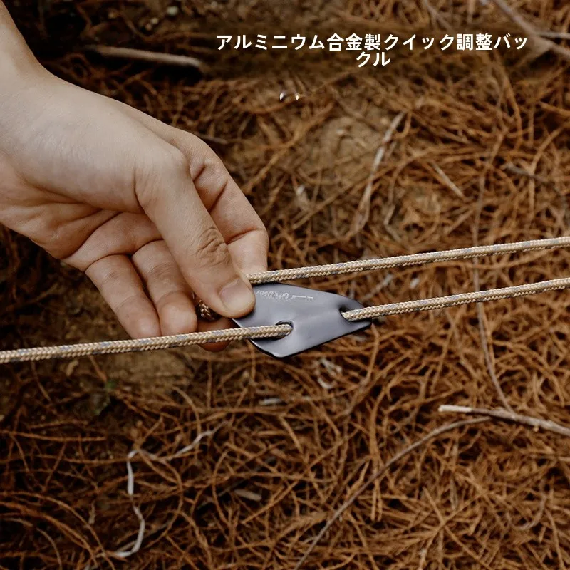 HIKEMAN 50m テントポールゴム：風に強いタープの耐久性と設置実績を解説