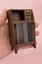 おしゃれな黒胡桃の家具【Blythe人形用・撮影小物】