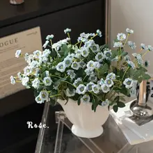 インス風 小さなバラの造花ブーケ【装飾用・リビング・テーブル用】