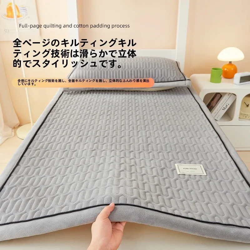 冬用フリース敷きパッド：90x190cmのクッション性と極佳の透气性を実現