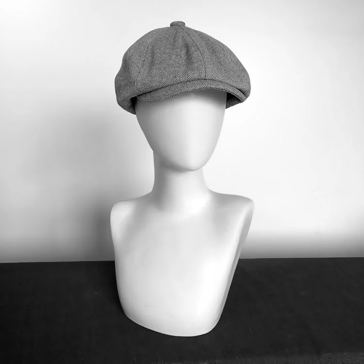 メンズ透 breathable 八角帽：トレンド・レトロデザインで春夏の日常を快適に