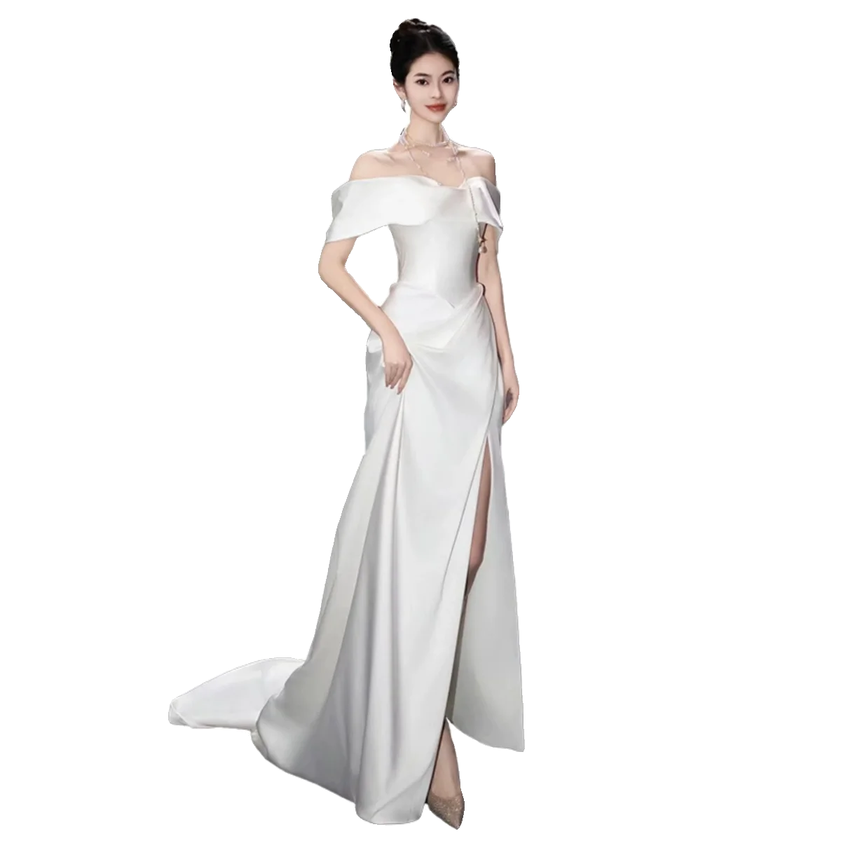 結婚 式でジャニーズカートを選ぶべきは、シンプルでエレガントなオフショルダースカートなのか？