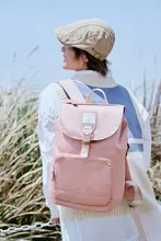 大容量パソコン用リュックサック【女性用・通勤・旅行・軽量・フラップデザイン】