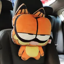 可愛らしいデザインの車用頭枕・腰用クッション【キャラクター・ふんわり素材】