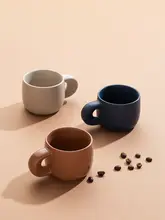 北欧デザイン 磁器製 コーヒーカップ【シンプル・オートミール用・牛乳・オフィスカジュアル】