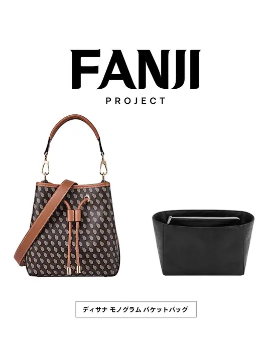 老舗デザインの水桶型バッグ【軽量・デュポン紙内装・収納便利】