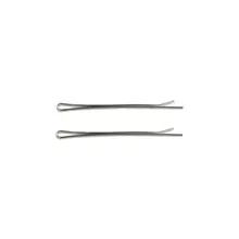 シンプルで使いやすい金属ヘアクリップ【髪の毛のすき間をきれいにまとめる】【ビンテージ風】