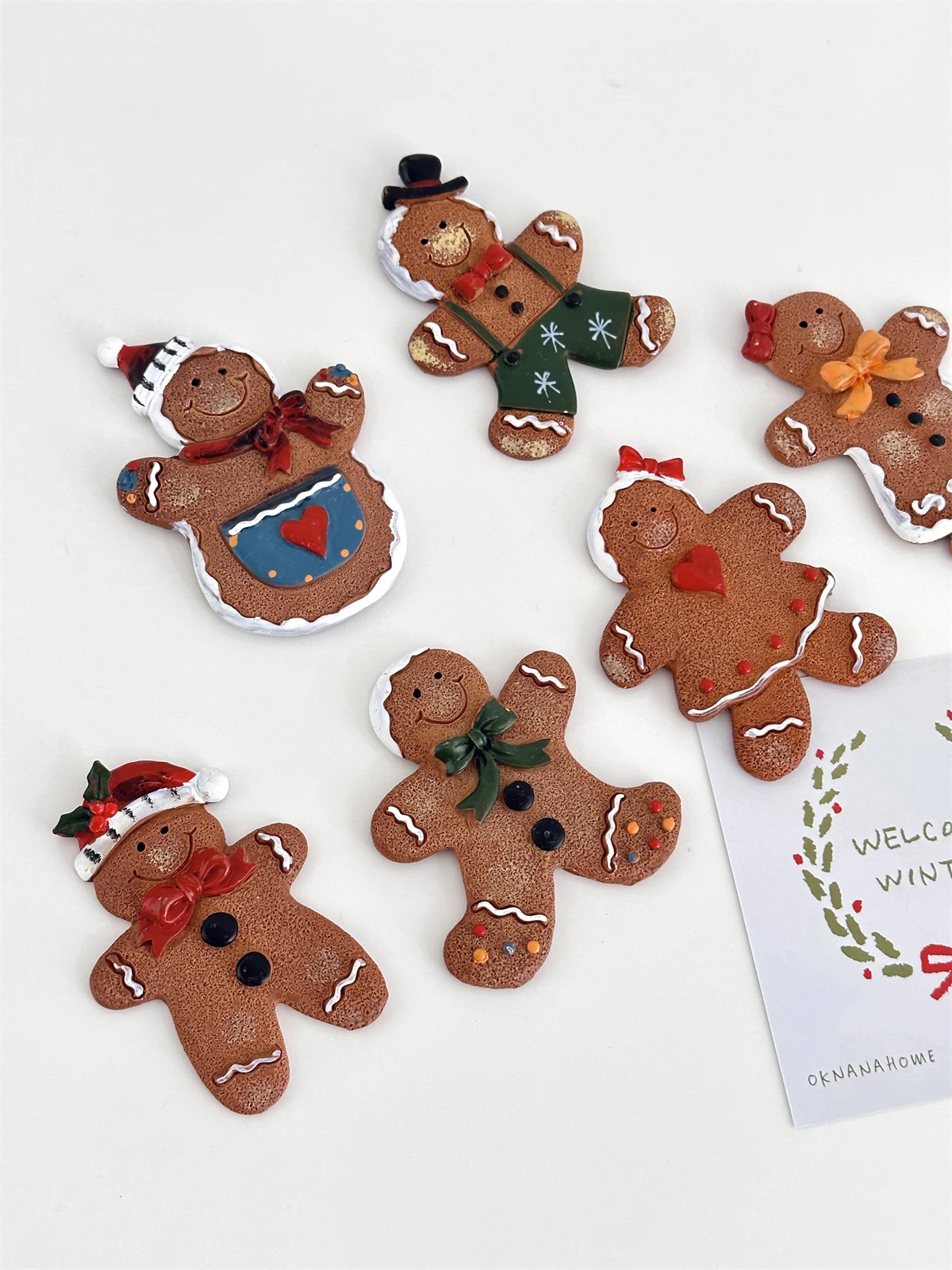 クリスマスジンジャーブレッドマンマグネット：xmasとx'masの違いは？使い分けガイド