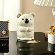 可愛いコアラのデンタルフロスホルダー【デスクトップ装飾・高級感ある収納】