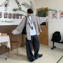 トレンチコート メンズ チェック柄 ミディアム丈 トラッド 定番 秋物